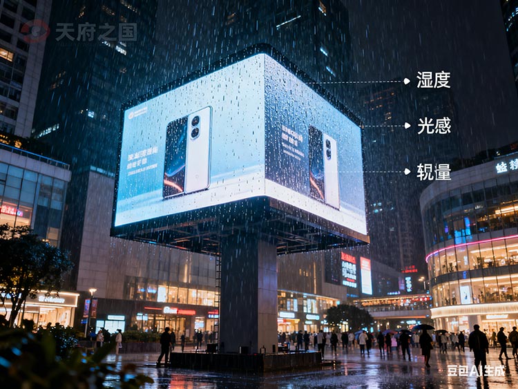 &ldquo;霧霾&rdquo;與&ldquo;夜雨&rdquo;下的清晰視界：成都led顯示屏的防潮與高亮攻略